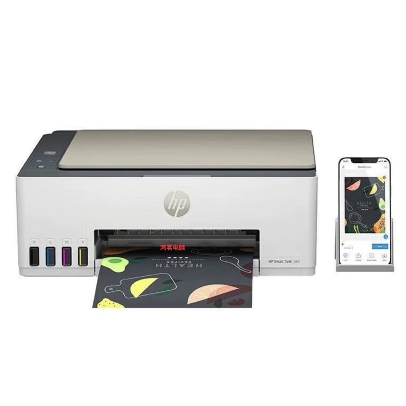 HP емкостной принтер 585A4 цветной струйный подключение для копирования и сканирования беспроводной печати с мобильного телефона можно добавить