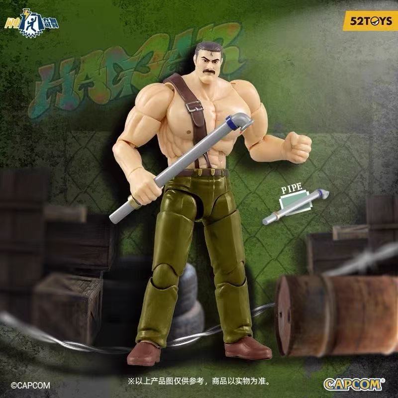 52TOYS闪电奇舞快打旋风3.75寸游戏周边可动兵人偶模型
