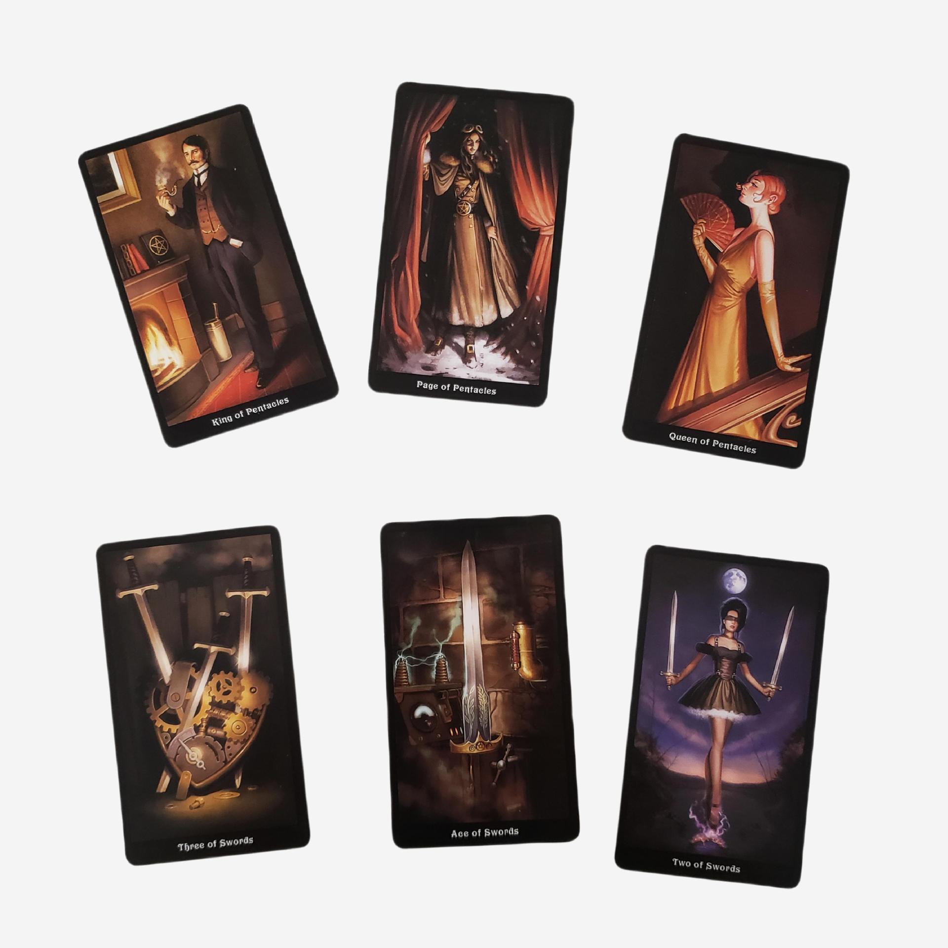 Neues Steampunk-Tarot-Brettspiel – Gelegenheitsspiel für die ganze Familie – Grenzüberschreitender Verkaufsschlager_voghion.com