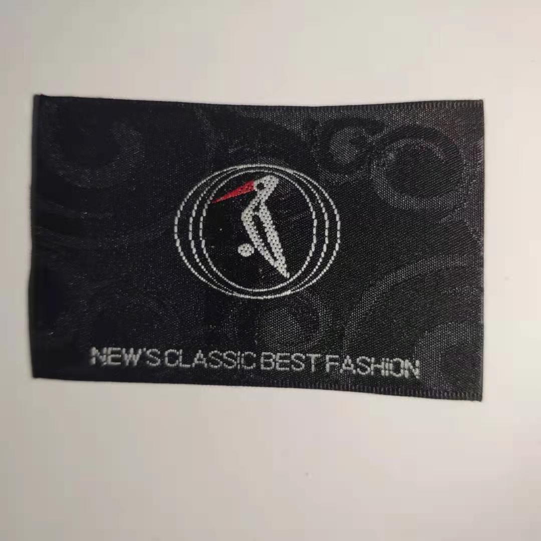 按客户要求丁做木梭机织唛布标商标尺码边光滑免费出样