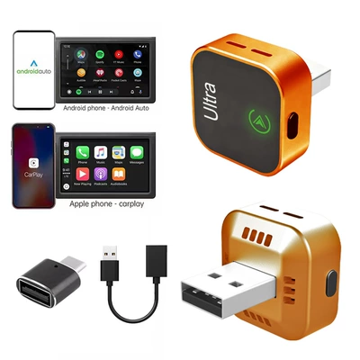 Switch Key Breathing Light: Simsiz CarPlay və Android Auto - k15-orange-adapter-extension-cable-overseas-version-not-applicable-to-domestic-android