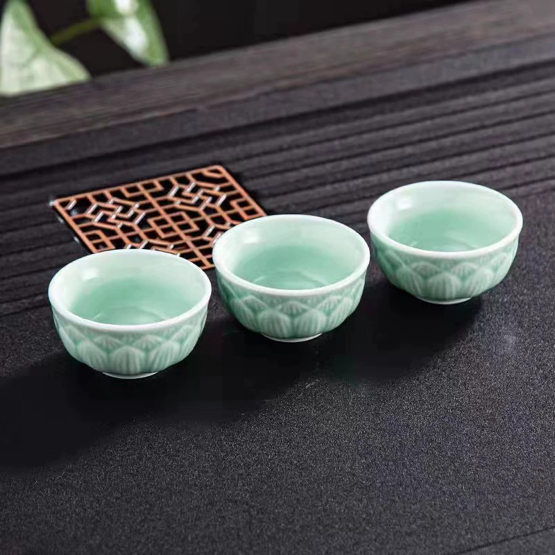 Tea set, ceramic tea cup, gift box, simple and elegant design