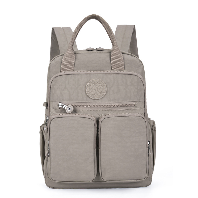 2025 primavera nueva bolsa de mamá mochila de moda mochila de nylon mochila de viaje de gran capacidad mochila multifuncional
