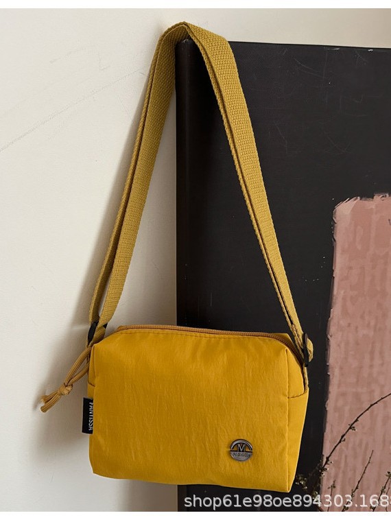 Crossbody Bag for Women, Lightweight Commuter Small Shoulder Bag, Japanese-Style Workwear Single-Shoulder Bag, Simple Solid Color Sports Waist Bag, Casual Chest Bag