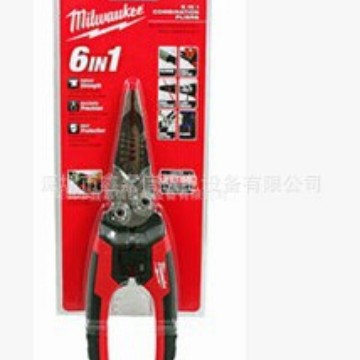 批发美国米沃奇Milwaukee 6合1尖嘴剥线钳 48-22-3069