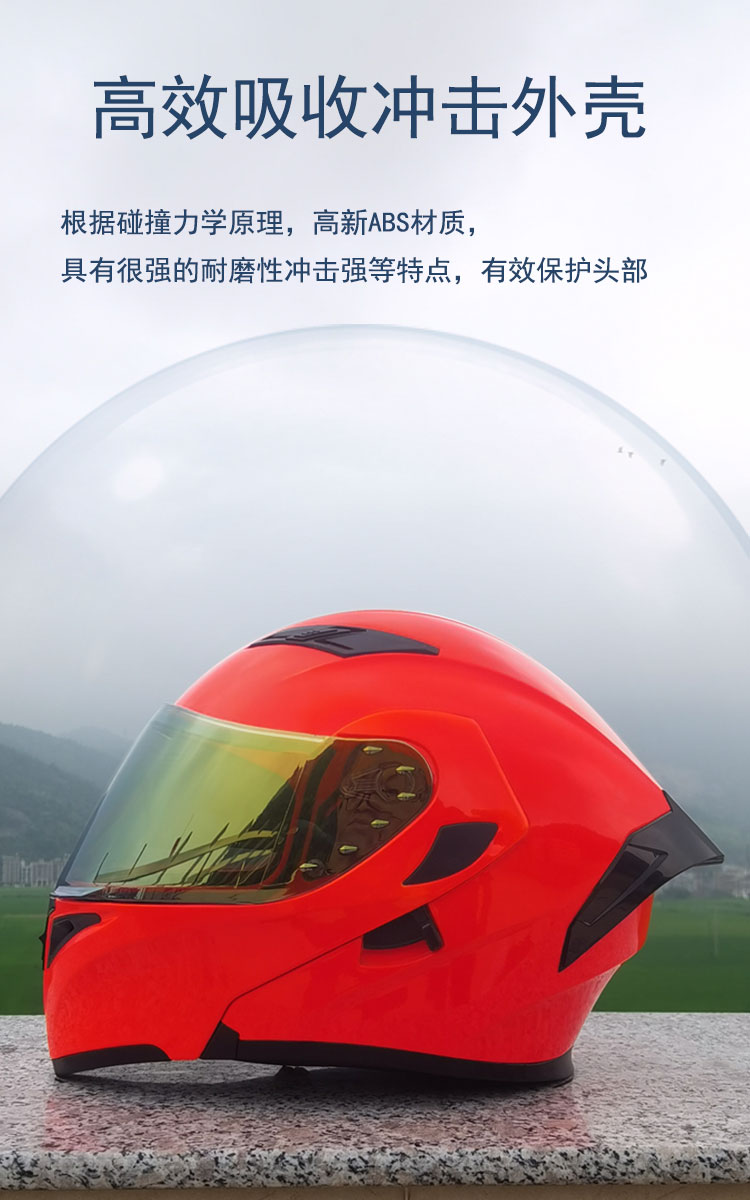 3C Certified Motorcycle Helmet Large Size Detachable Full Helmet