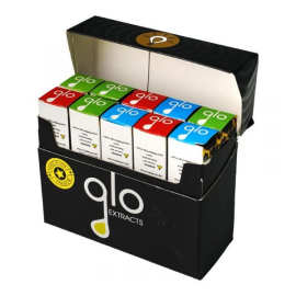 GLO CBD cartridges 金属玻璃件  适配 510接口预热电池 南美热销