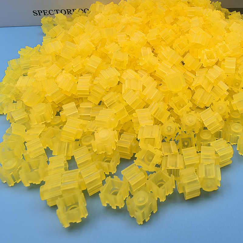 LEGO-kompatible 8mm kleine Teilchen Schüttgut Bausteine Großhandel Kinder Bastelzubehör Bildungs-Puzzlespielzeug