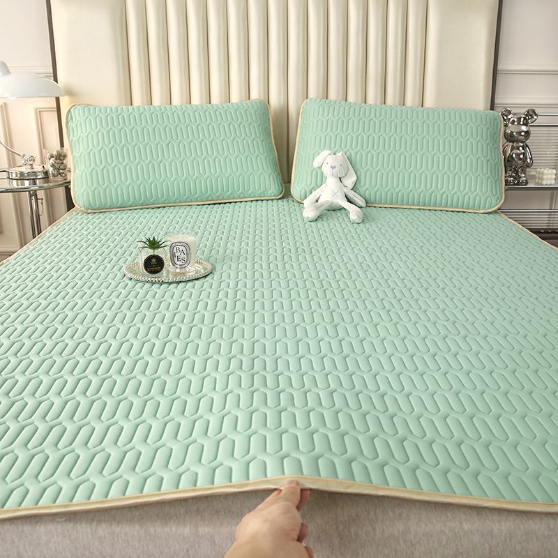 형광녹색(A급 얼음 실크 원단, 라텍스 충전재)