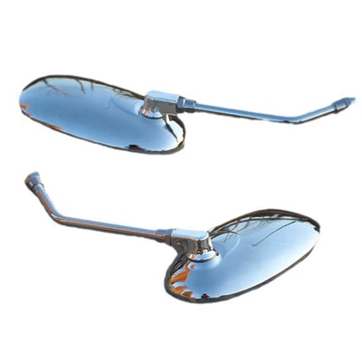 Motorcycle Leopard Hj125K-2 Silver: Motorcycle rearview mirror