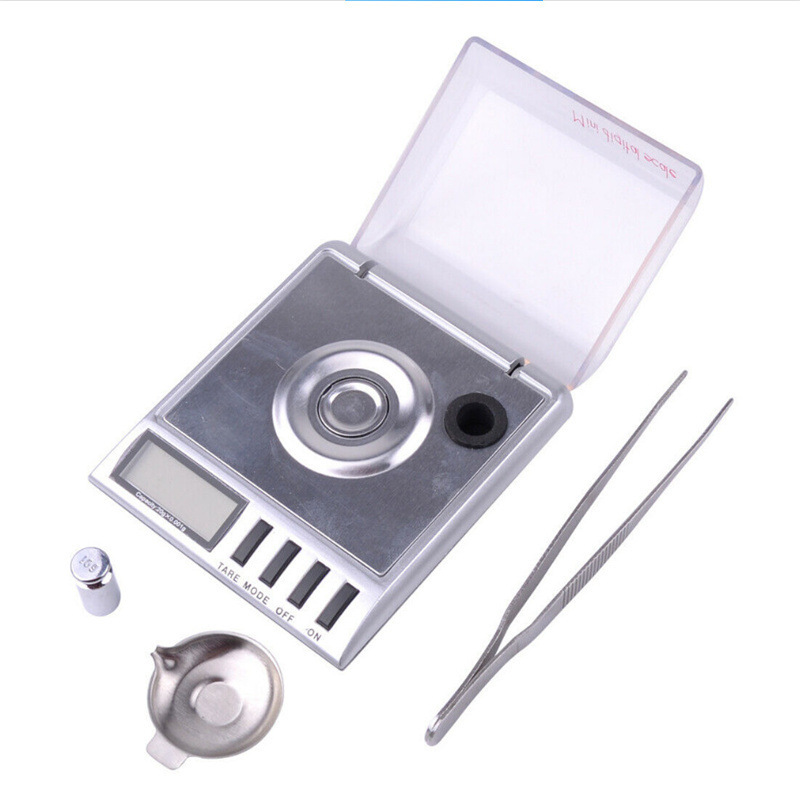 源头工厂 电子秤珠宝秤天平黄金秤钻石药粉克拉秤0.001克20克