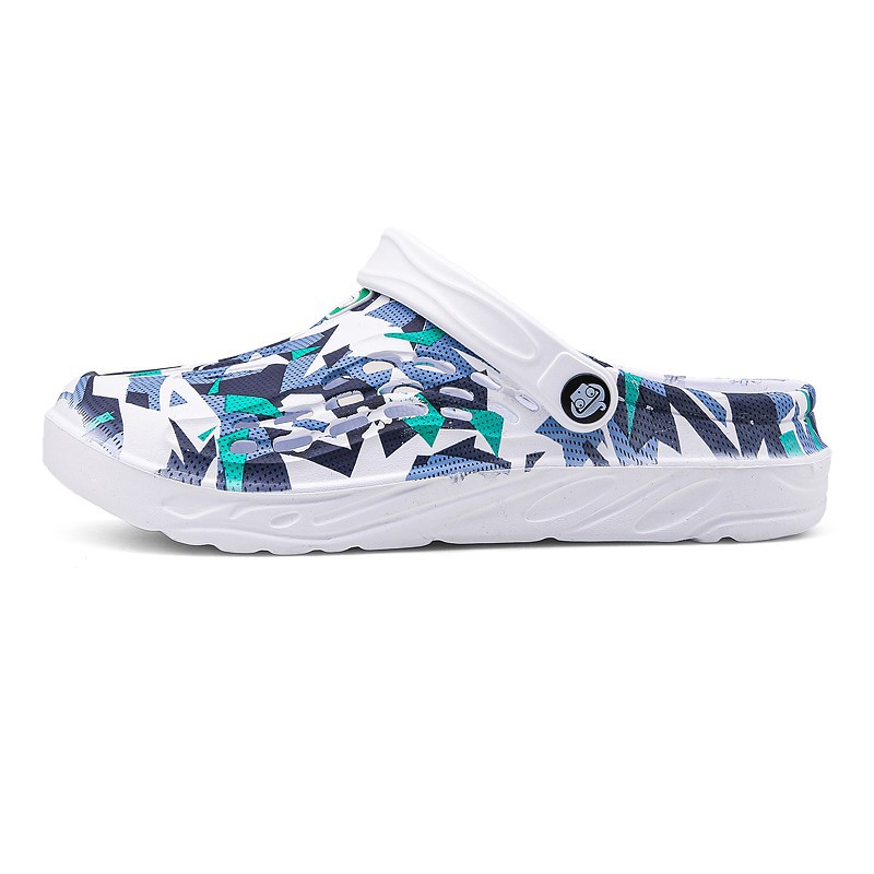 Dongdong zapatos para hombres de comercio exterior de verano tamaño grande zapatos ligeros dos zapatos de playa de moda zapatillas de cabeza