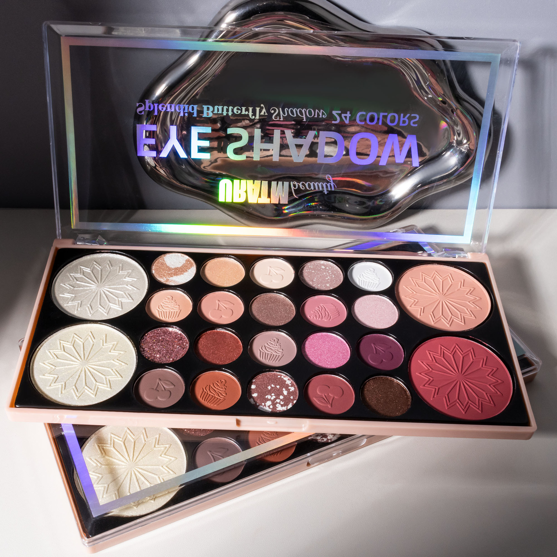 Cross-border bestseller: 24-color multi-functional all-in-one makeup palette, matte, pearlescent, eyeshadow, lipstick, blush, contour and highlight all in one undefined