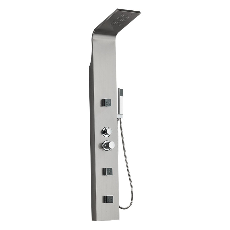 Factory 304 Stainless Steel Shower Screen Shower Sleeve Wall Mounted Intelligent Constant Temperature Bathroom Shower suit