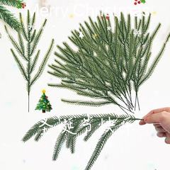 国境を越えた供給シミュレーション植物クリスマス松針枝クリスマスツリー花輪装飾シダ松枝生け花配置新