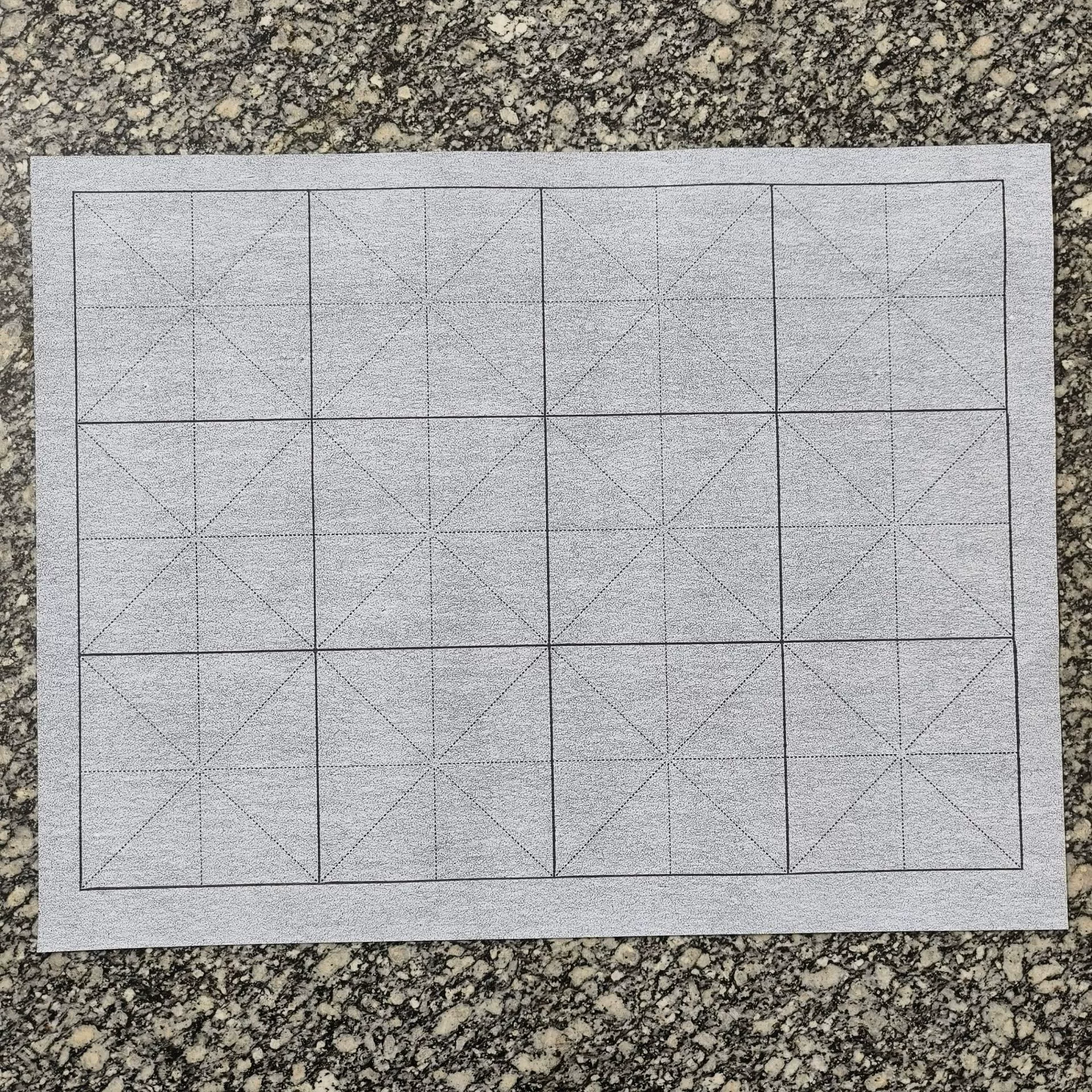 Long calligraphy, practice for students for adults, increased thickness