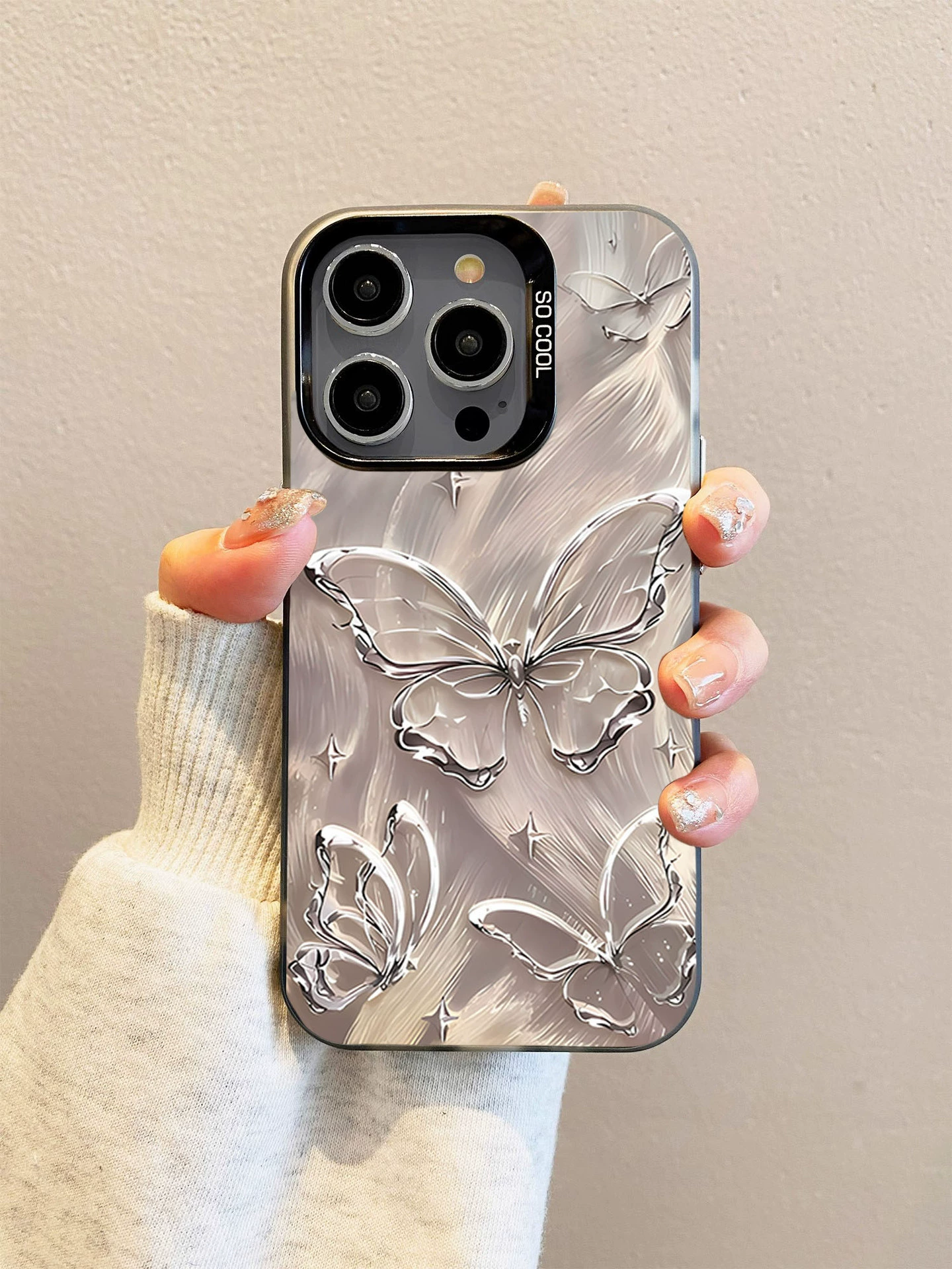 Apple, металлический совместимый чехол для телефона pro, iPhone 14, защита от падения