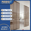 Manufactor customized Frame Three hundred forty-five linkage Hanging rail Sliding door toilet TOILET Sliding door