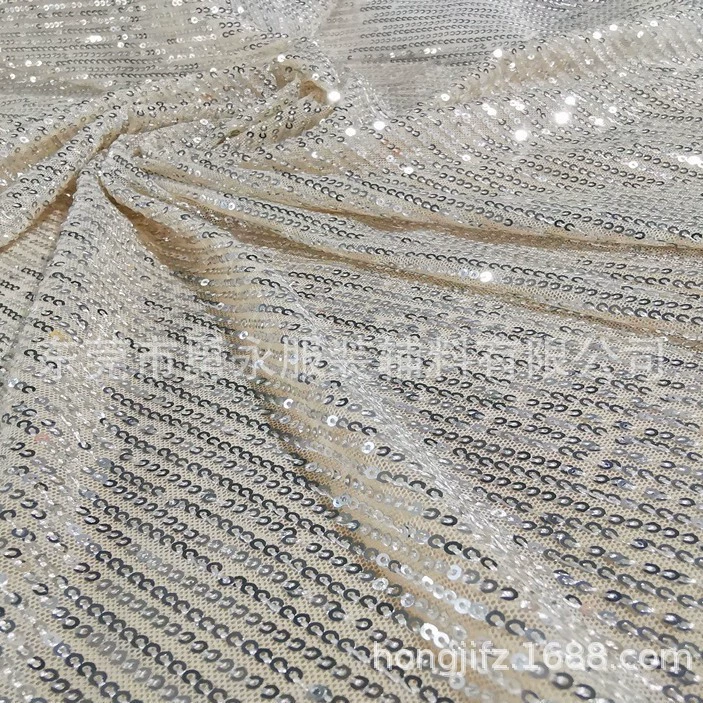 Nail sequins, cloth, dress