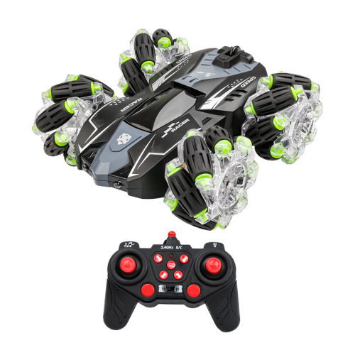 Hot selling children's double-sided stunt drift remote control car four-wheel drive off-road vehicle 2.4G car toys wholesale dropshipping