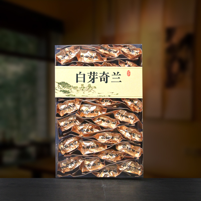 White Bud Qilan tea 500g medium fire carbon baked Qilan tea flat carbon baked new tea wholesale vacuum bag half jin