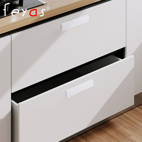 Embedded handle gray minimalist wardrobe door handle invisible slotted embedded concealed cabinet drawer small pull button