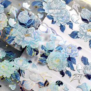 Amazon Pet Hand Ledger Tape Beautiful Niche Collage Material Flower Plant DIY Hand Ledger Tape Wholesale