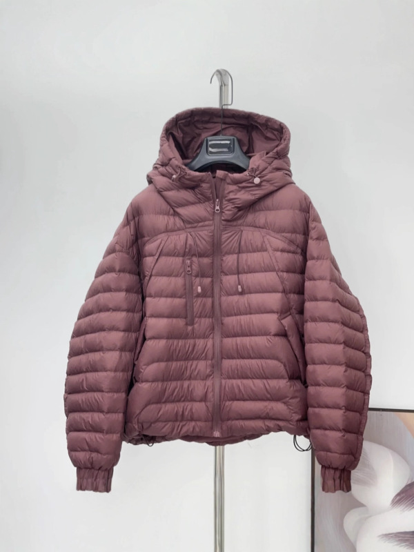 白鸭绒轻便羽绒服女短款2025新款韩版连帽宽松时尚保暖轻薄外套|undefined