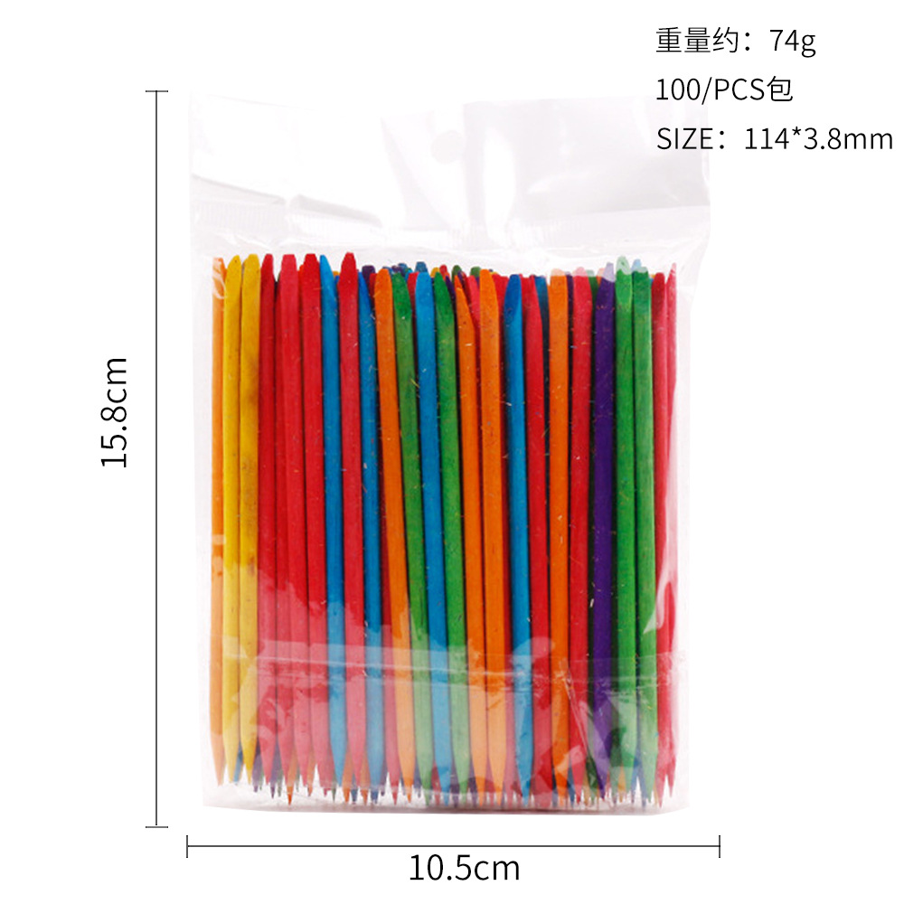 Color 11.4cm - 100 piezas / paquete