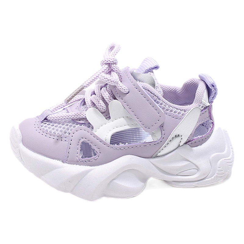 Sandalias deportivas para niños, sandalias de verano 2025 para bebés, sandalias de malla hueca para niños pequeños, sandalias de media caña para niños y niñas, venta al por mayor