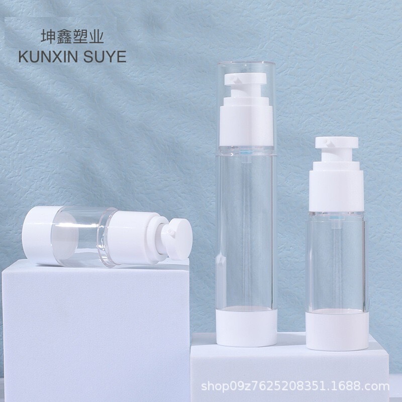 现货200ml真空分装瓶按压式30ml乳液喷雾瓶旅行as塑料瓶包装|undefined