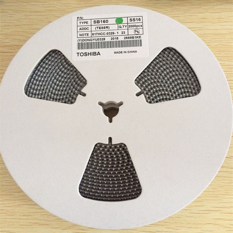 肖特基二极管SB160 SS16 SMA封装 SS16 DO-214AC厂家直销质量稳定