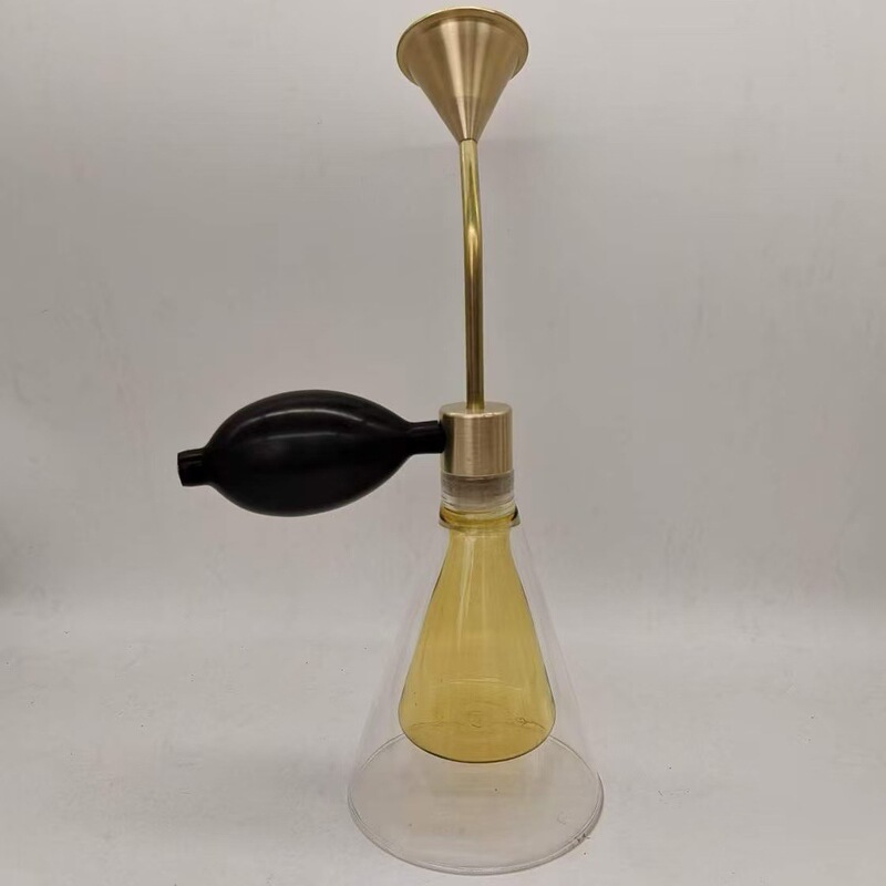 真鍮製香器、ガラス製クリエイティブ精油・酒・コーヒー豆試香瓶、スパ会場用香料選別クリエイティブデバイス|undefined