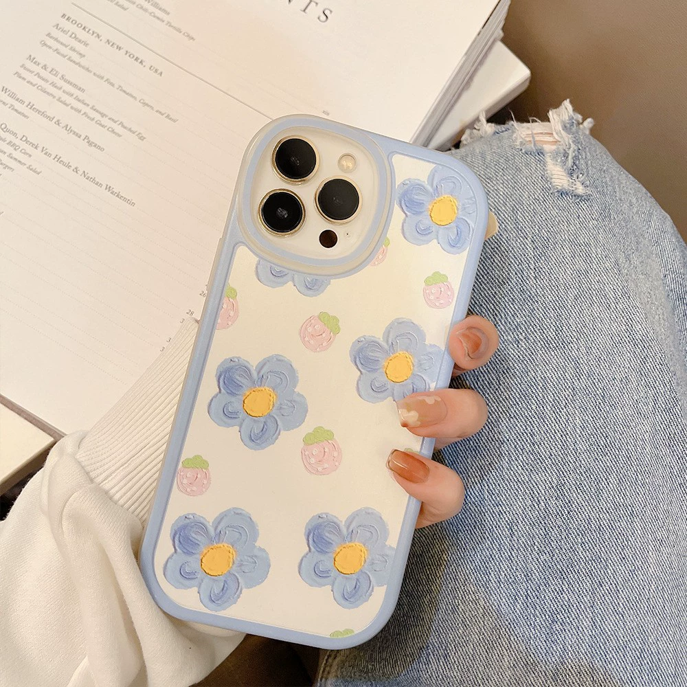 Apple, compatible strawberry, iPhone17 Pro, iPhone 11, protective phone case, flowered, iphone