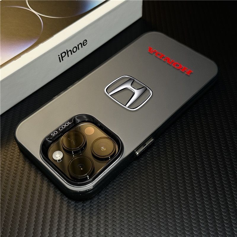 Honda logo for Apple 16 phone case iPhone15/14/13promax frosted 12/11/XR/X/7