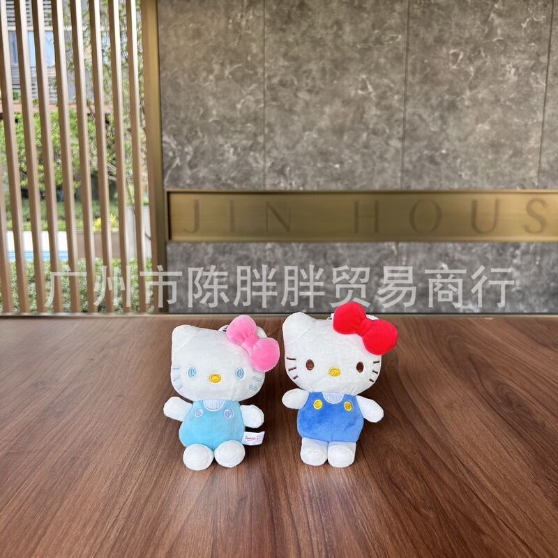現物かわいいサンリオハワイ高級感白皮kt猫ケイティ猫ぬいぐるみ人形ストラップ人形機|undefined