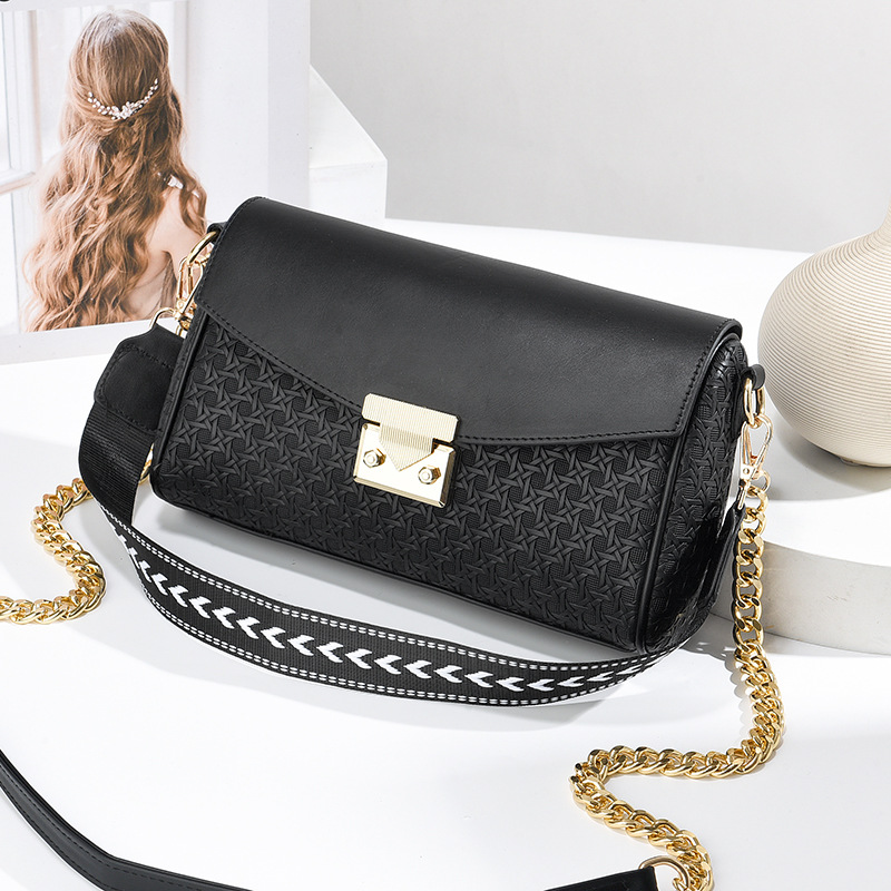 Elegante gestructureerde kleine vierkante dames schoudertas_voghion.com