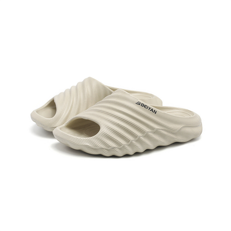 2025 nuevo estilo personalidad moda simple coco zapatillas de una palabra hombres ropa exterior sandalias y zapatillas deportivas comercio exterior venta al por mayor transfronteriza