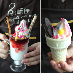 Wholesale Ice Cream Powder, Snow Cream Ice Cream Powder, Commercial Sorbet Soft Ice Cream Flowing Ice Cream Truck Special Raw Materials