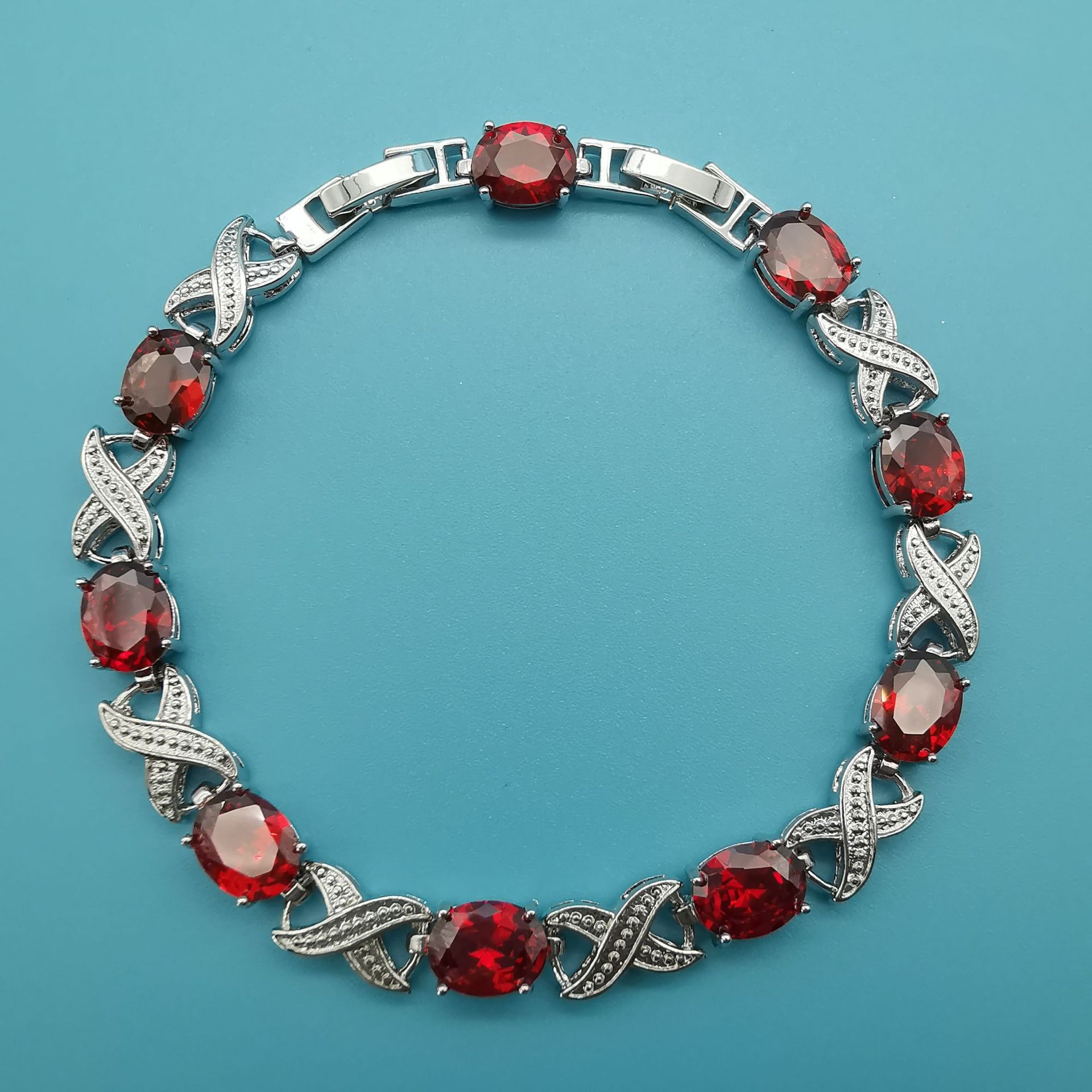 Cross-Border Foreign Trade Source Factory Direct Sale Egg-Shaped XO European And American Fashion Trendy Jewelry Zircon_voghion.com