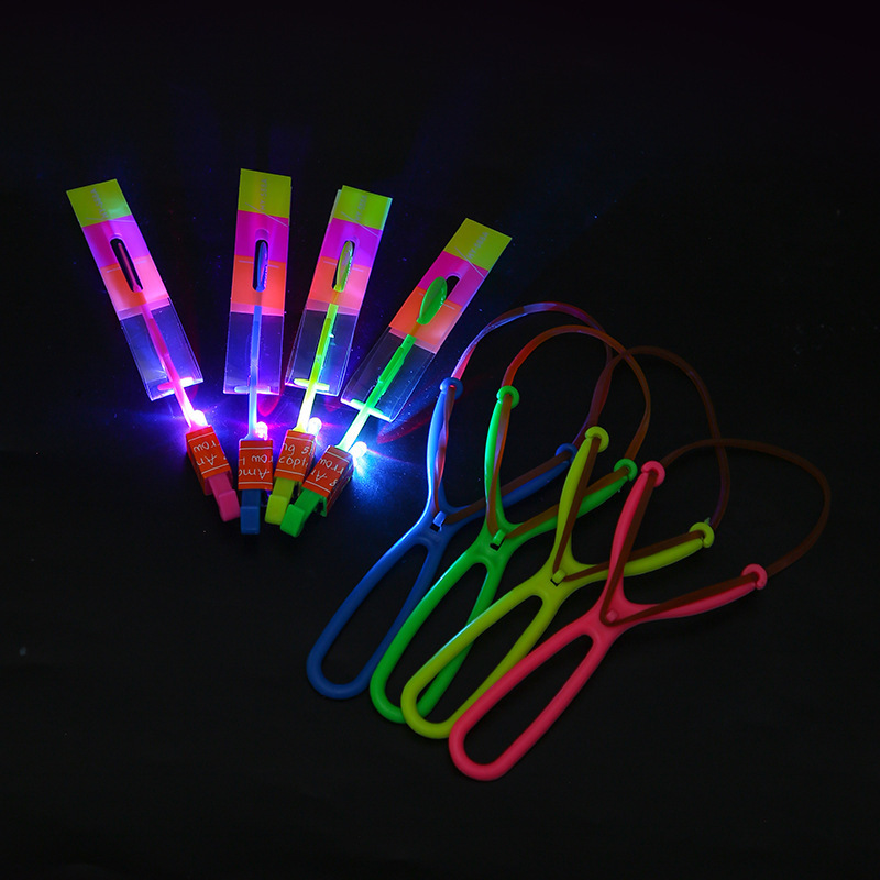 Hot-Selling Children's Toys: Glowing Flying Arrows, Slingshots, Flashing Flying Swords, Bamboo Dragonflies, Flying Fairies, Gifts, and Street Vendor Supplies Hot-Selling Children's Toys: Glowing Flying Arrows, Slingshots, Flashing Flying Swords, Bamboo Dragonflies, Flying Fairies, Gifts, and Street Vendor Supplies