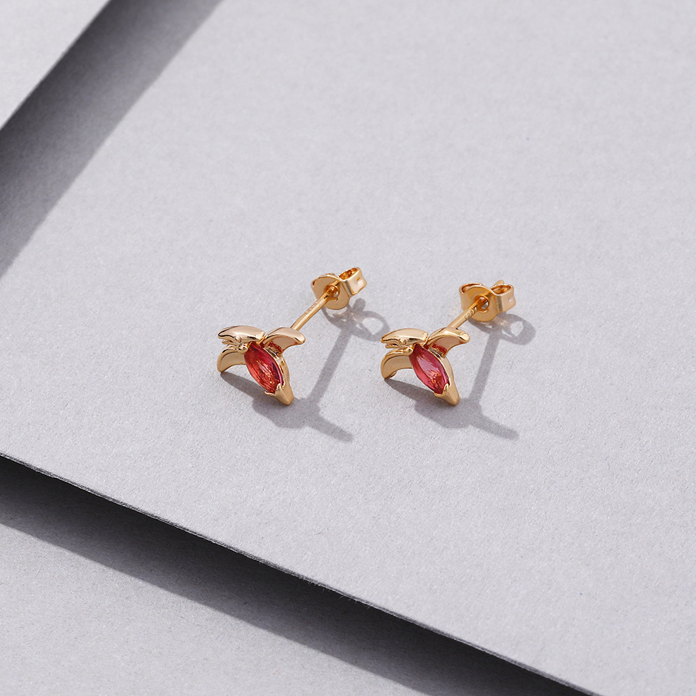 fashion small dinosaur earrings wholesale Nihaojewelry