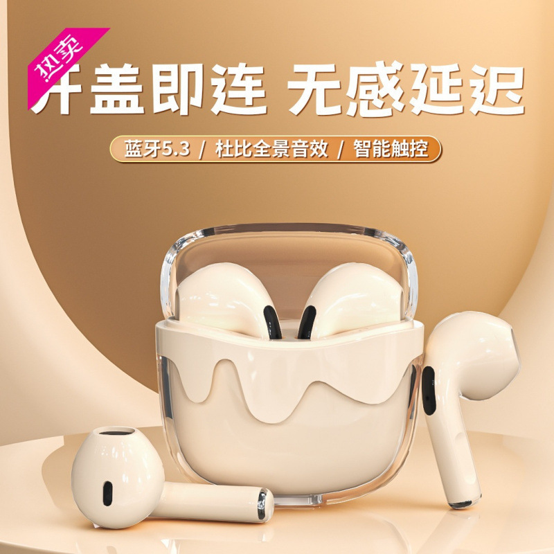 2023 New Bluetooth Headset for Women, High-Looking, High-Quality, Anti-Noise, Cute, Fairy-Like, Painless to Wear for Girls