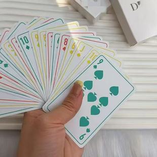 D's Summer Limited Gift Dopamine Color Poker Card Pattern Is Special