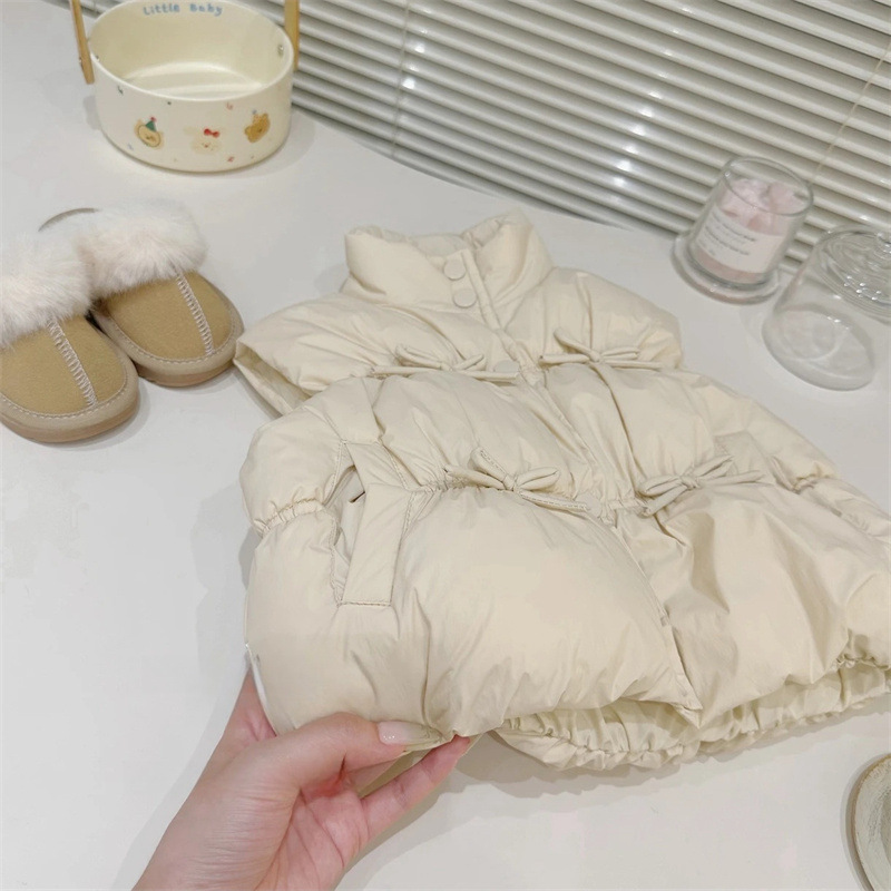 Limón salado Siete niñas Chaleco de estilo occidental de moda Ropa de otoño e invierno Chaleco acolchado Chaleco cálido para bebé Chaleco Invierno