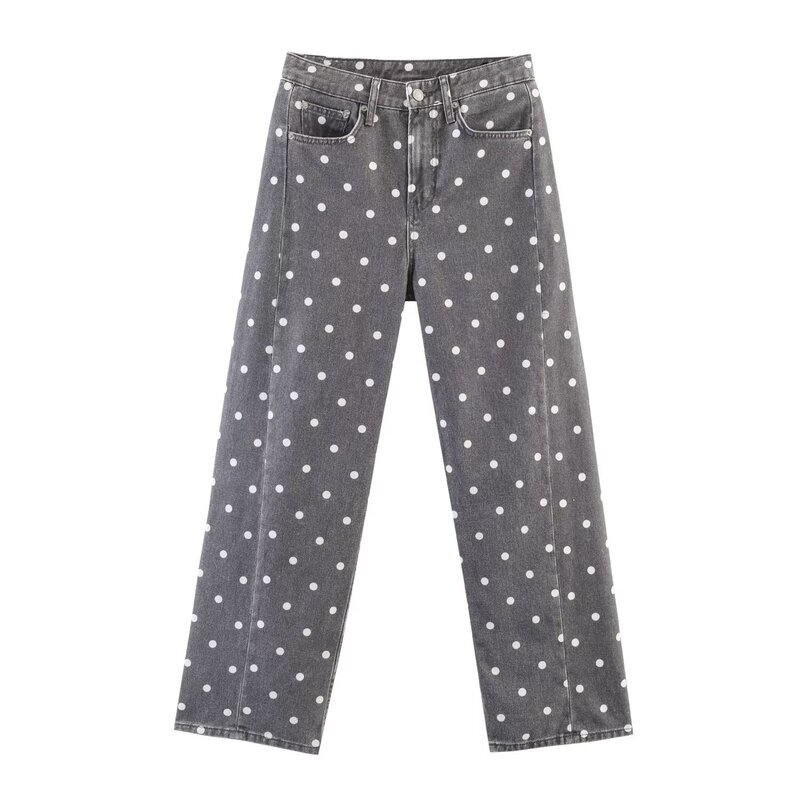 Taop&Za Women's Clothing 2026 Summer New Style Loose Casual High-Waisted Straight Wide-Leg Jeans 9632067 Taop&Za Women's Clothing 2026 Summer New Style Loose Casual High-Waisted Straight Wide-Leg Jeans 9632067