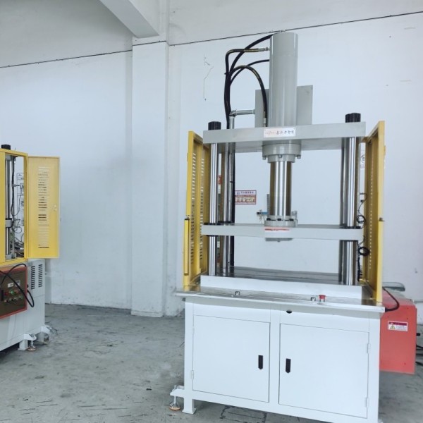 30吨四柱压铸件切边机 半自动液压切边机 铝制品压铸件毛刺切边机