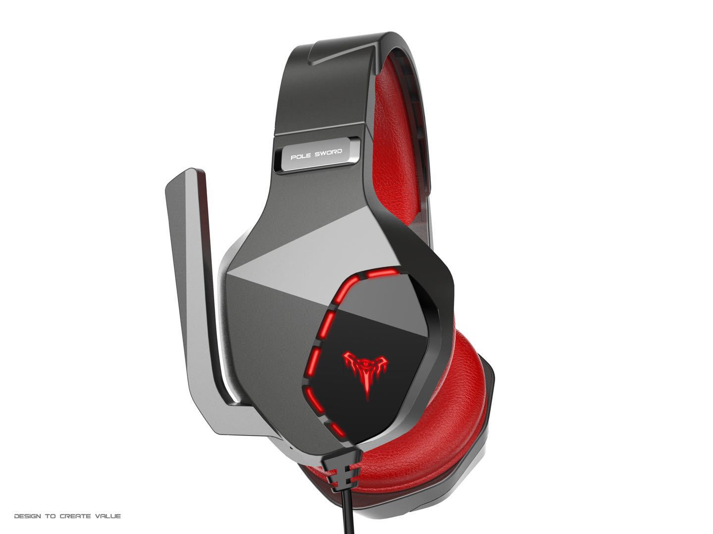 Auriculares exclusivos transfronterizos Auriculares para juegos de deportes electrónicos Auriculares con cable PS4PS5 Auriculares para computadora móvil con micrófono