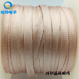0.03mm Copper Wire, Cotton Yarn Mixed Copper Mesh, Customizable Proofing, Produced by Quande Manufacturer