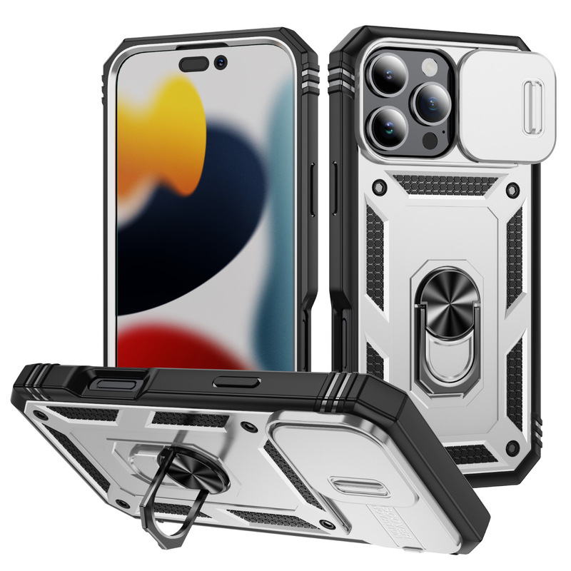 17 Suitable for iPhone 18 Pro New Model Sergeant Push Window Three-In-One 16 Phone Case 360-Degree 15 Rotation 14 Stand 17 Suitable for iPhone 18 Pro New Model Sergeant Push Window Three-In-One 16 Phone Case 360-Degree 15 Rotation 14 Stand